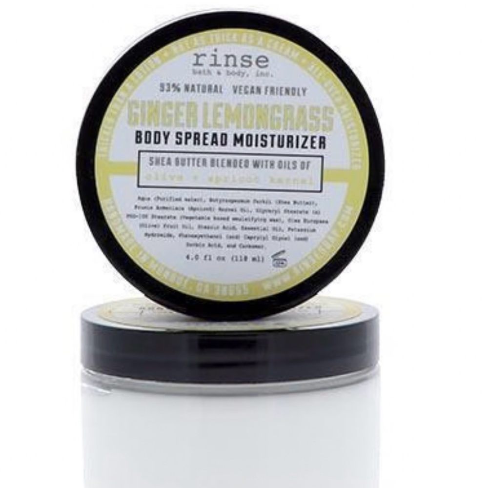 Ginger Lemongrass Body Spread Moisturizer NIP
